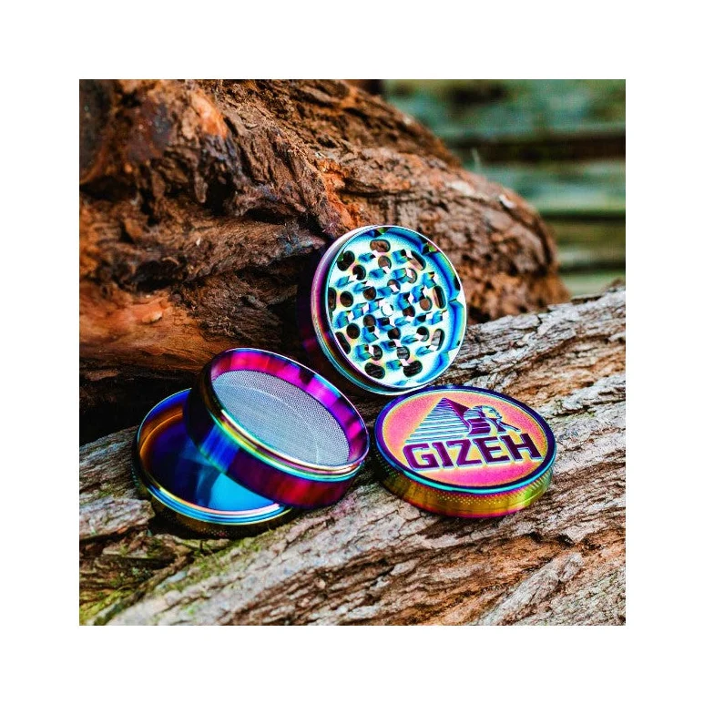 GIZEH Alu Grinder «ICY» 4-teilig 60 mm