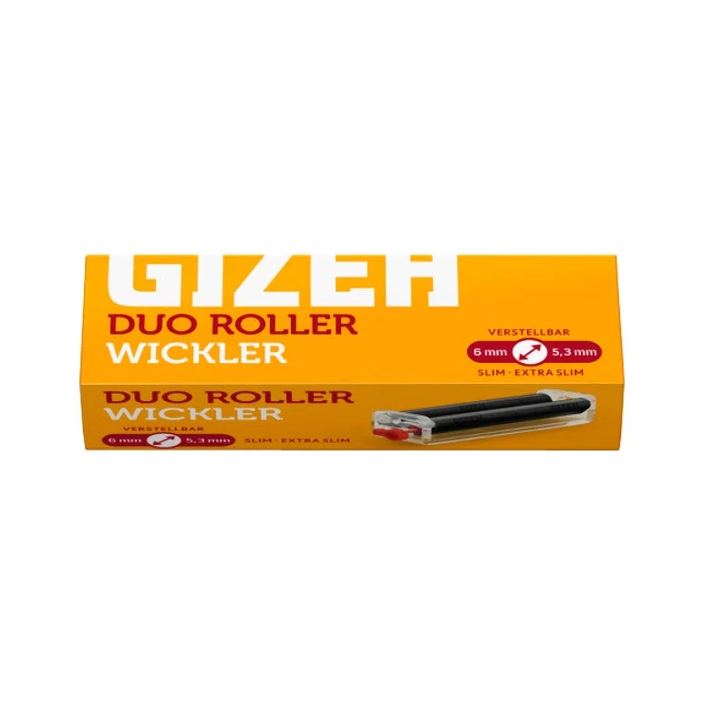 GIZEH Duo Roller Drehmaschine – Display mit 10 Stück