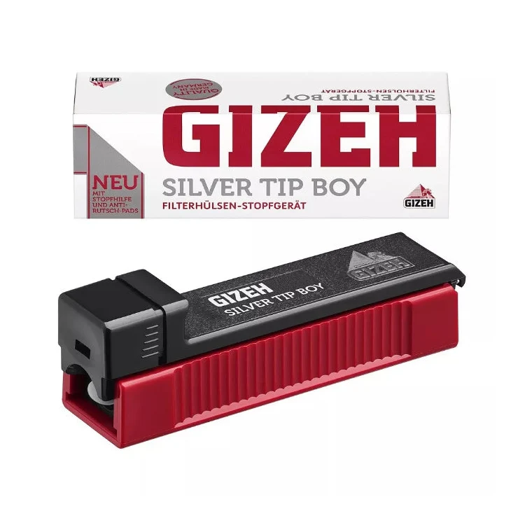GIZEH Silver Tip Boy Filtertip-Spender (1 Stk.)