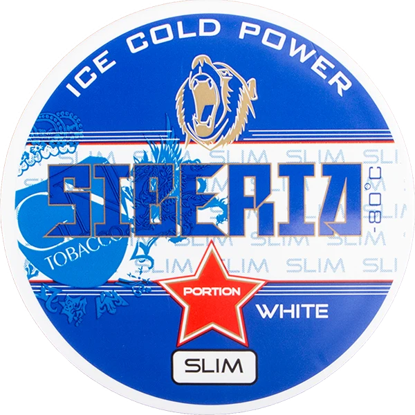 Siberia Blue Ice Cold Power Slim White