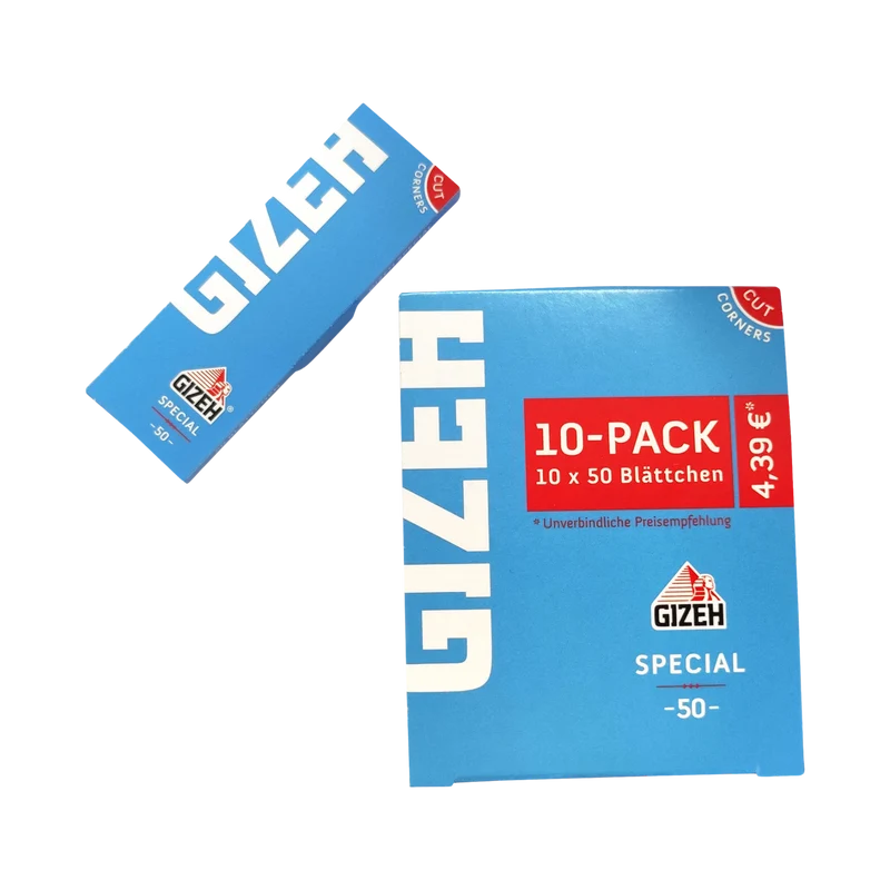 GIZEH - Special 50 Blatt 10x10er