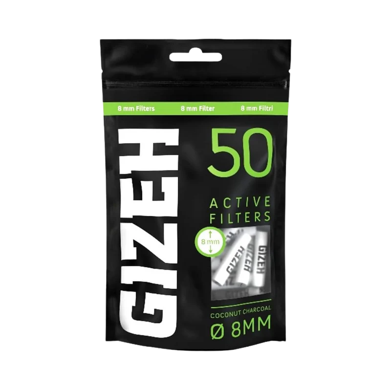 GIZEH Black - Active Filter 8mm - 5x50er