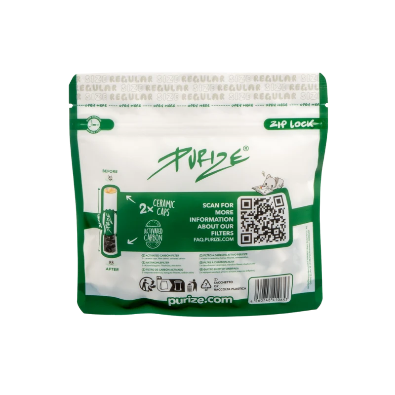 Purize - Regular Size - 9mm White - 8x50