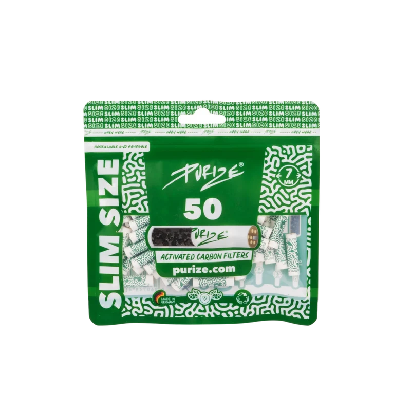 Purize - Slim Size - 7mm White - 10x50