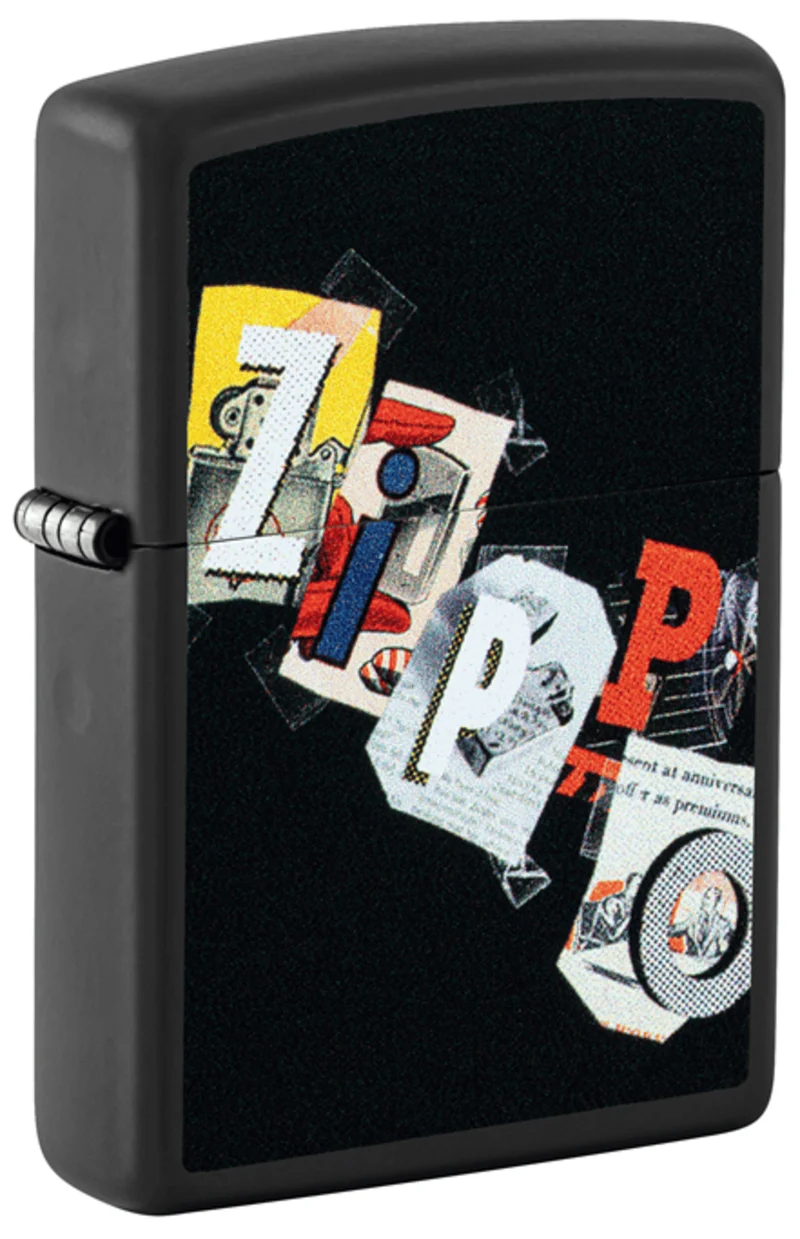 Zippo 218 Zippo Letters Design