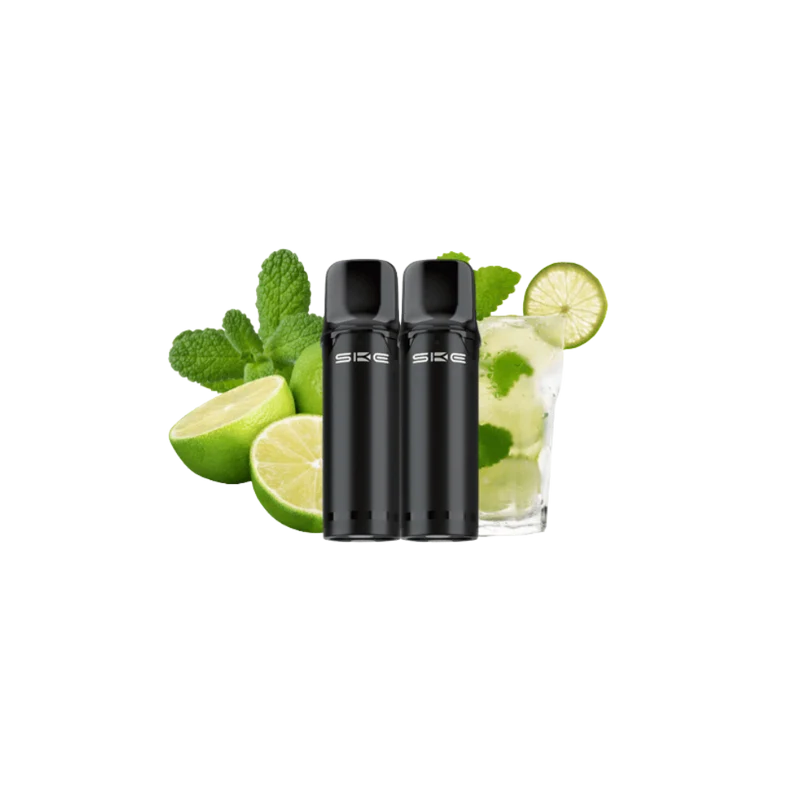 SKE Crystal Pro 800 - Fresh Menthol Mojito - 2er pack