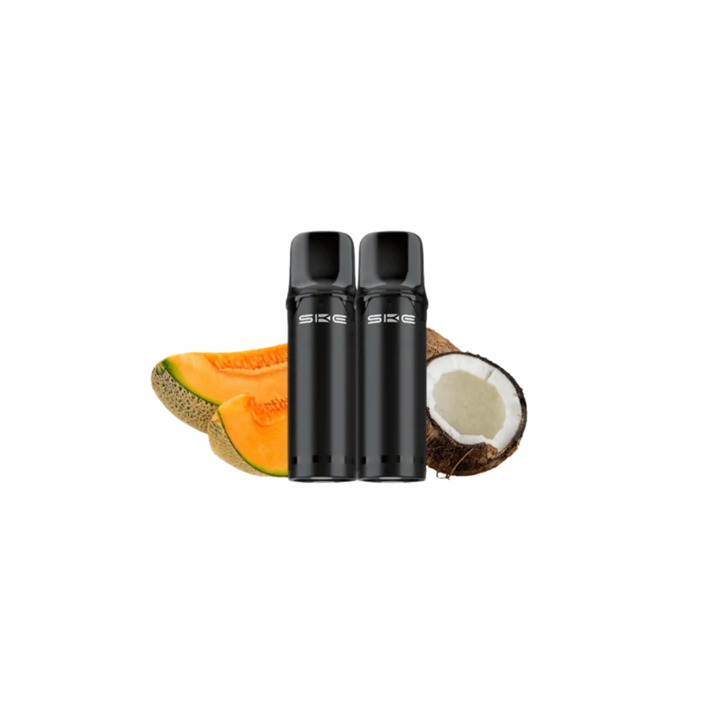 SKE Crystal Pro 800 - Coconut Melon - 2er pack