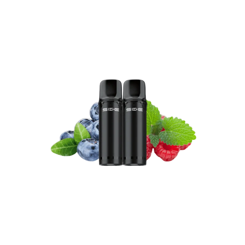 SKE Crystal Pro 800 - Blueberry Raspberries - 2er pack