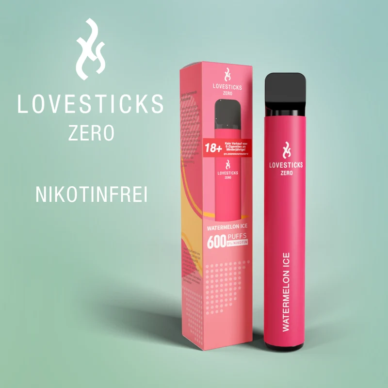 LOVESTICKS ZERO NIKOTINFREI – WATERMELON ICE E-ZIGARETTE