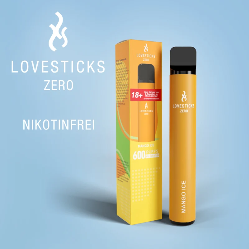 LOVESTICKS ZERO NIKOTINFREI – MANGO ICE E-ZIGARETTE