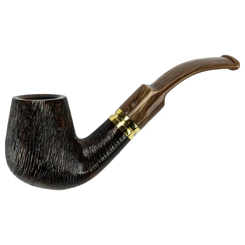 Cesare Barontini "Terenzi" Børstet Bøjet Pibe - Elegant Luksus
