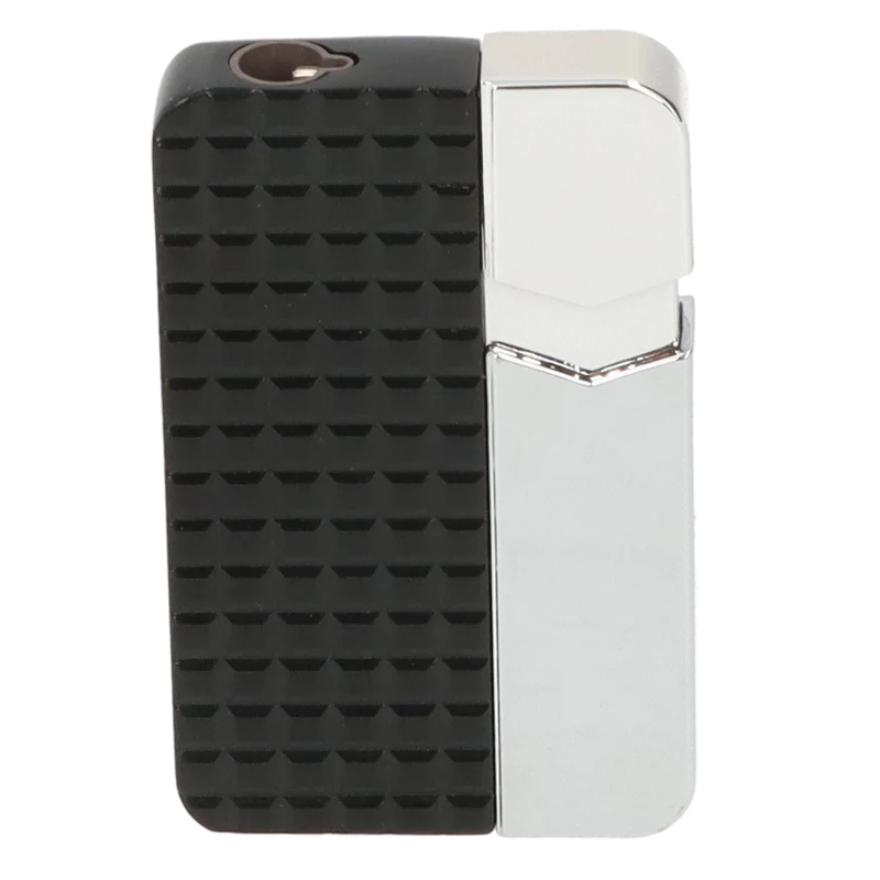 Eurojet Turbo Jet Cigaret Lighter - Sort / Sølv