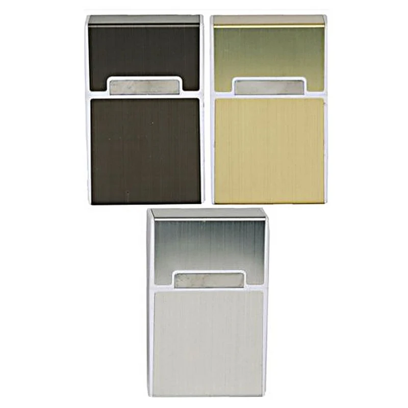 Metallic Cigaretbox til 20 King Size - 3 Farver