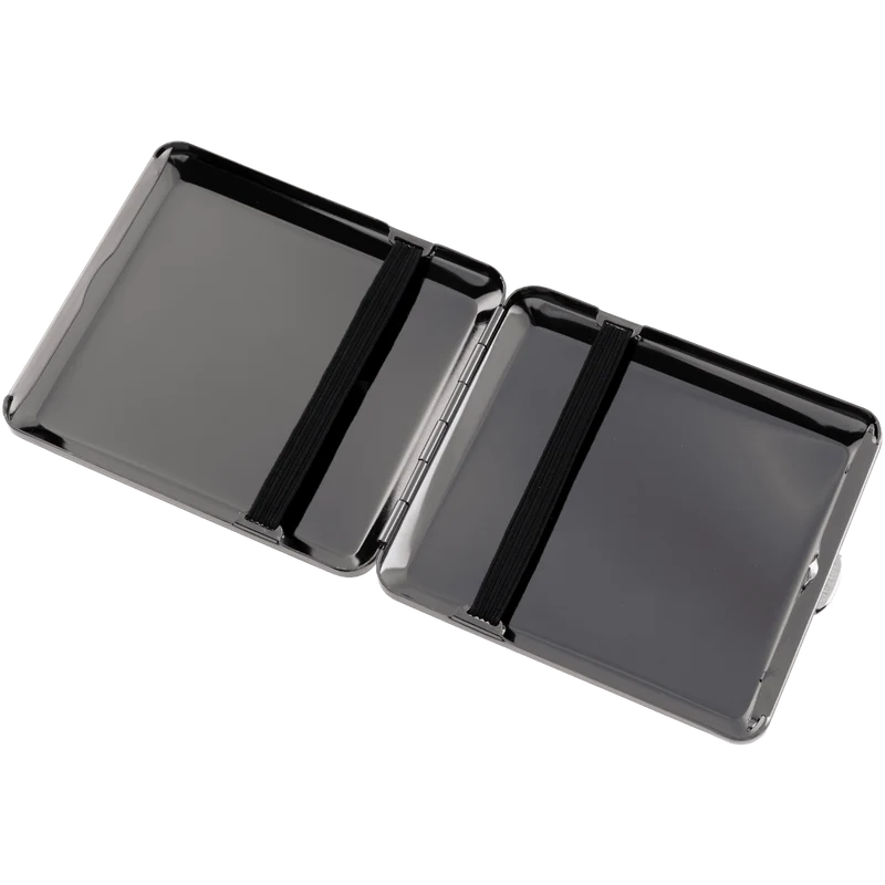 Angelo Zigaretten Etui Metall, 18er, Gummi