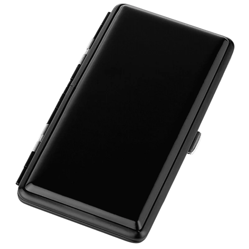 Angelo Zigarettenetui 120mm Slim, schwarz