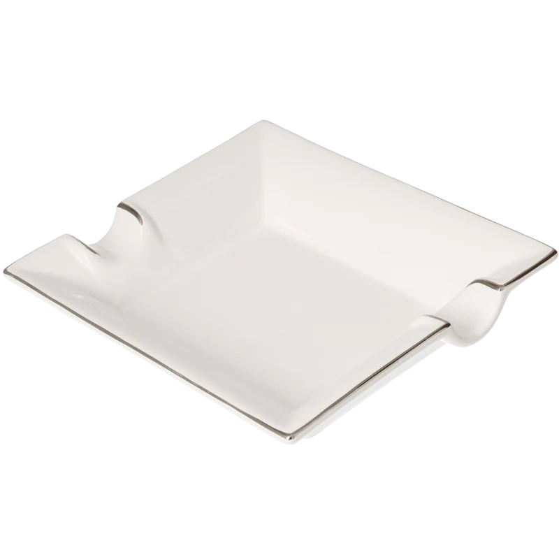 Angelo Zigarrenaschenbecher Keramik weiß 18x15,5x3,8cm