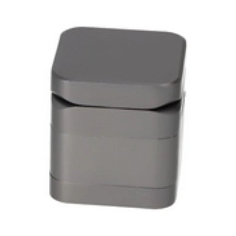 Super Heroes Alu Grinder «Würfel» Grau – 4-teilig, 55 mm