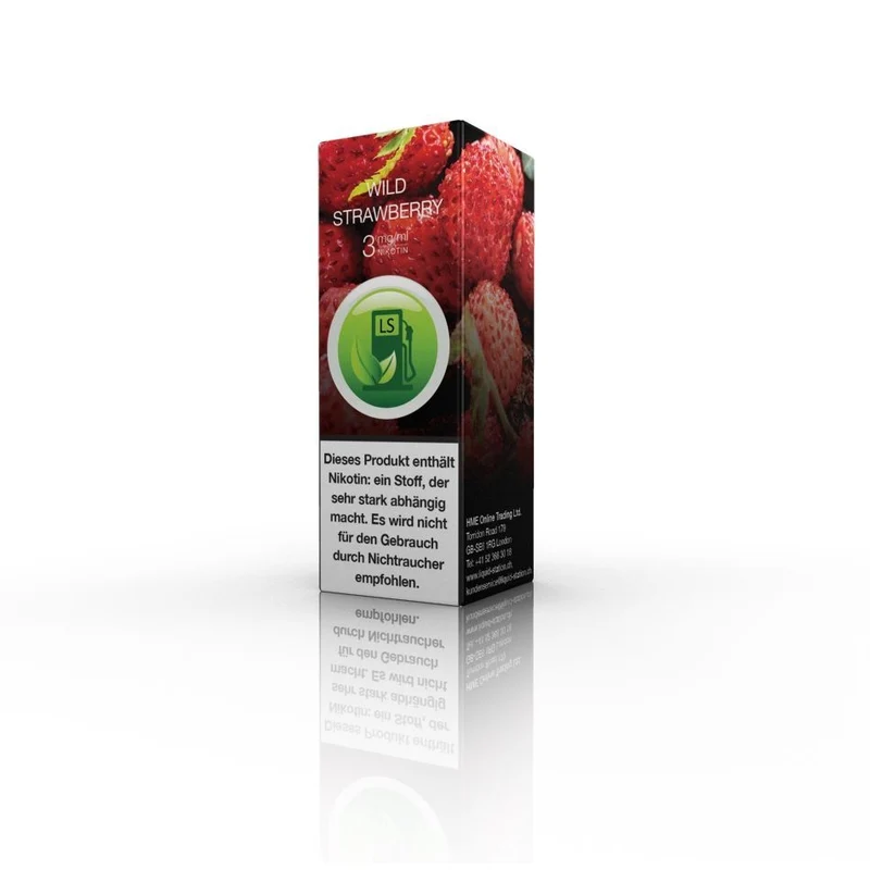 Liquid Station E-Liquid Wilde Erdbeere (10 ml / 3 mg)