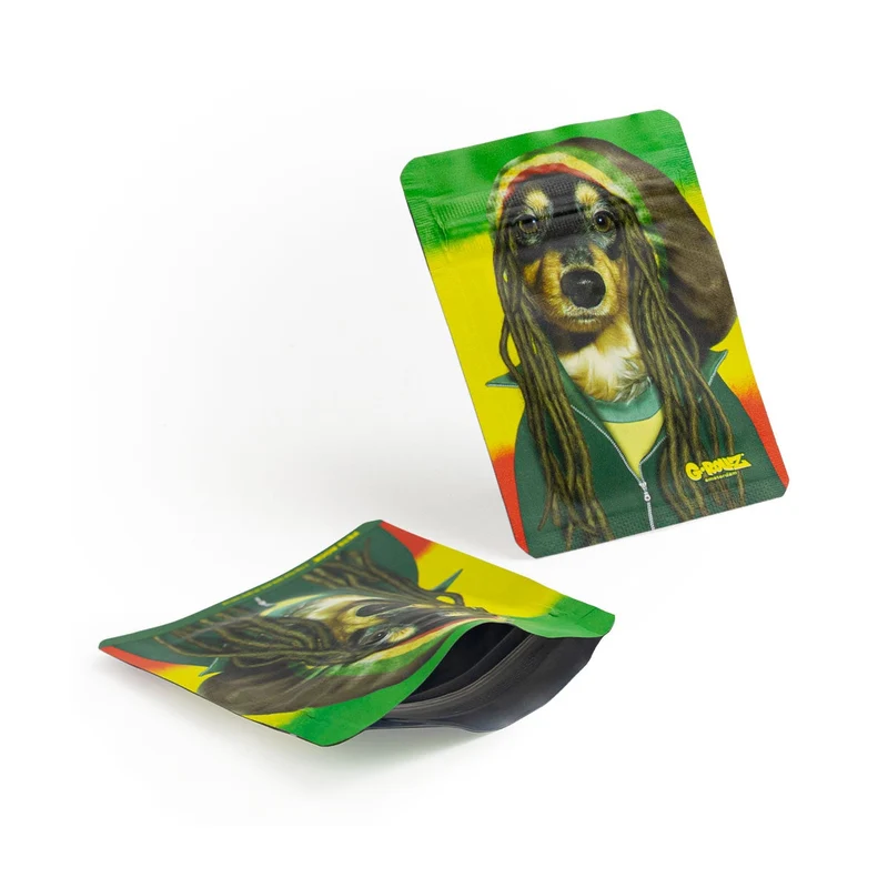 G-Rollz Pets Rock Bag «Reggae» – Zip-Beutel 6.5 × 8.5 cm