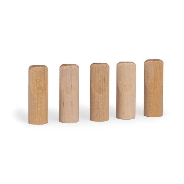 Purize Holzmundstück Regular Waldbeere – für 9 mm Filter, 5 Stk.