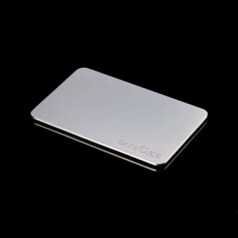 oneGee Cutter Pad Edelstahl Poliert Silber (1 Stk.)