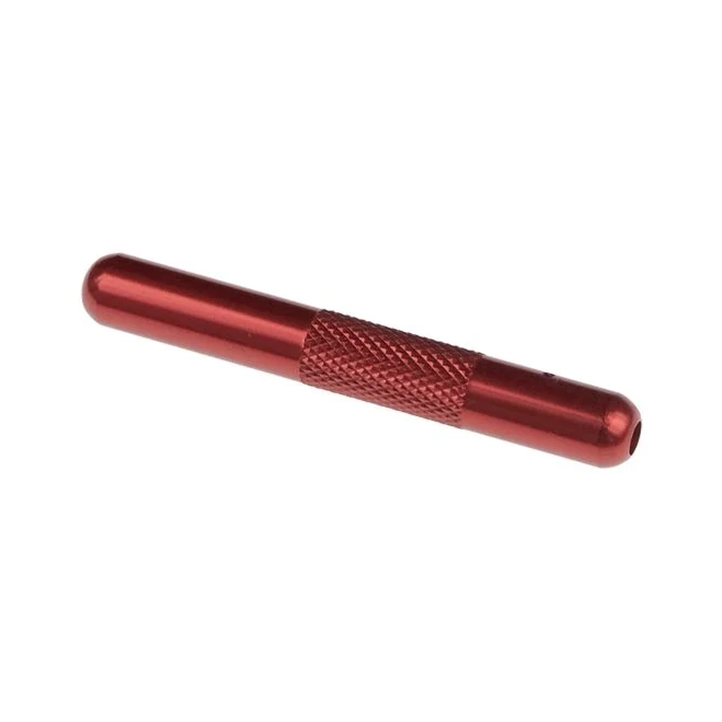 Schnupfrohr Aluminium Rot