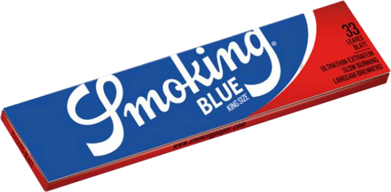 Zigarettenpapier Smoking King Size Blau