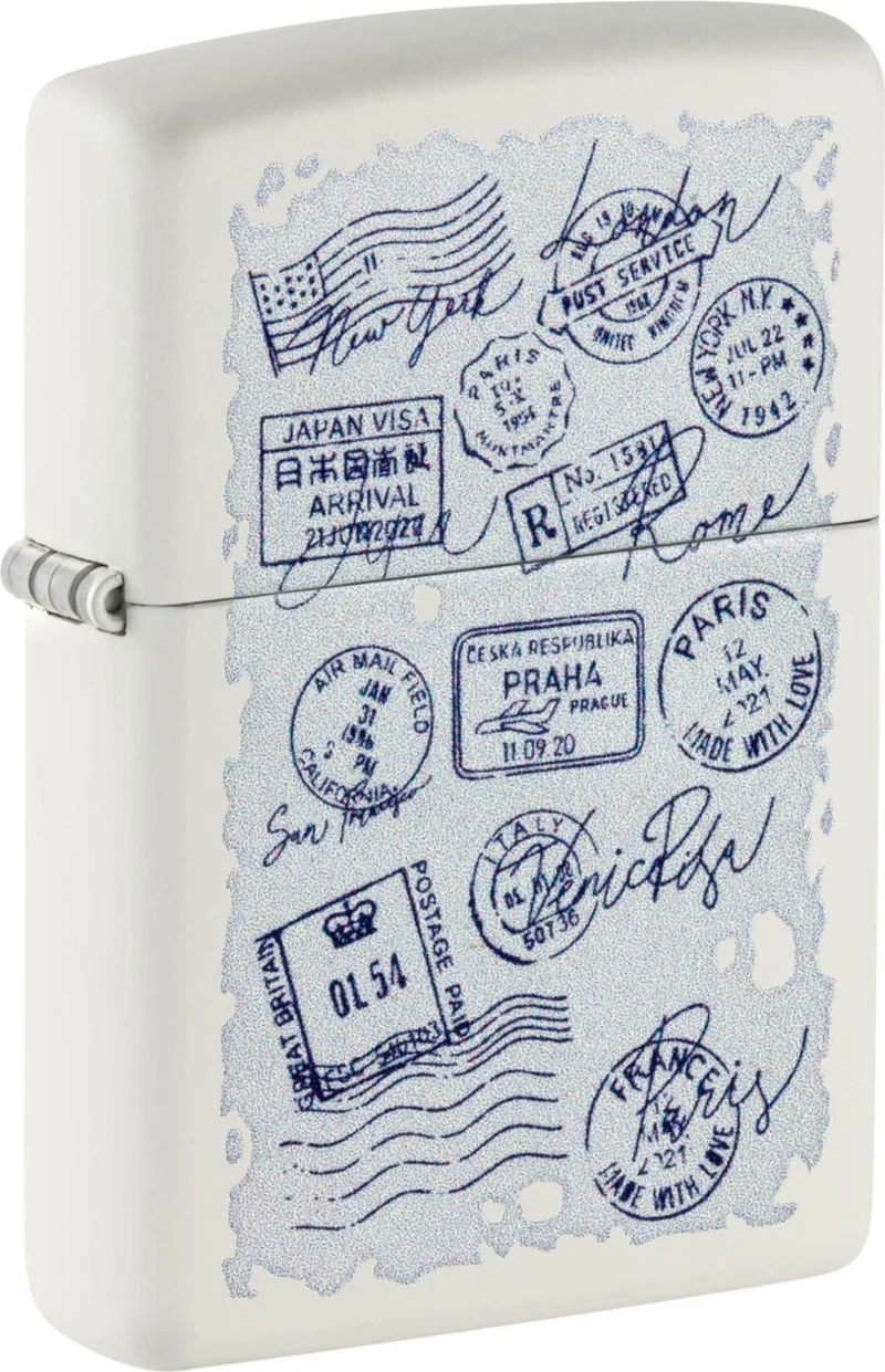 Zippo 214 Stamps Design