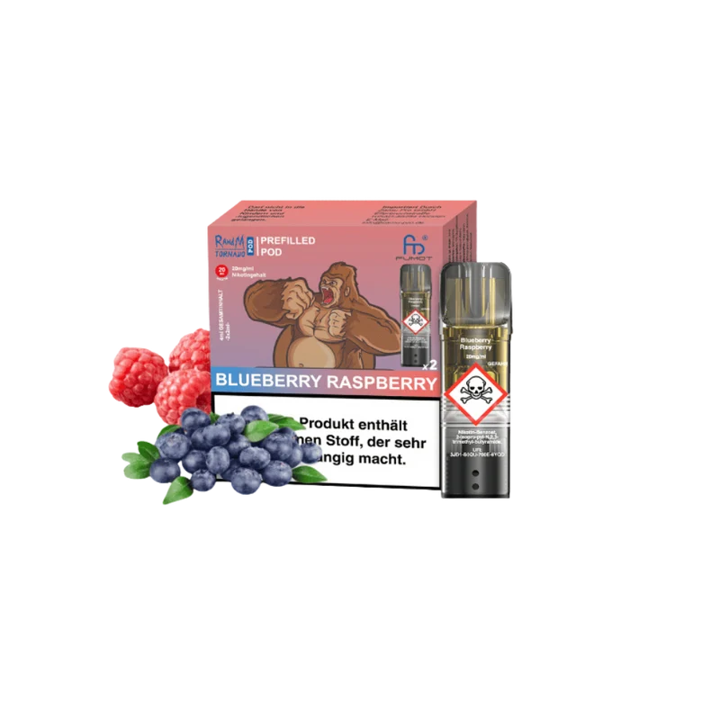 RANdM TORNADO Pods - Blueberry Raspberry