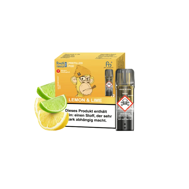 RANdM TORNADO Pods - Lemon & Lime