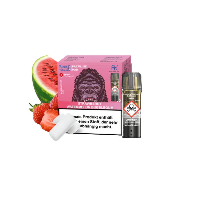 RANdM TORNADO Pods - Strawberry Watermelon Bubblegum