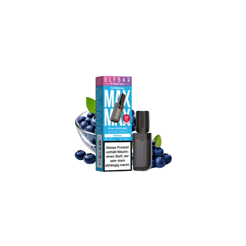 ELFBAR MAX Pod - Blueberry