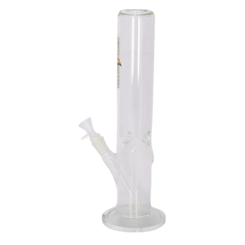Super Heroes Glasbong Ice Zylinder, transparent, H. 38 cm Ø 4 cm