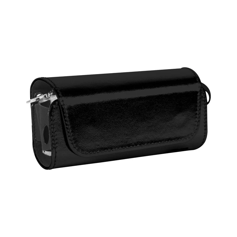 IQOS-Hülle PVC Schwarz glänzend mit Aufhänger