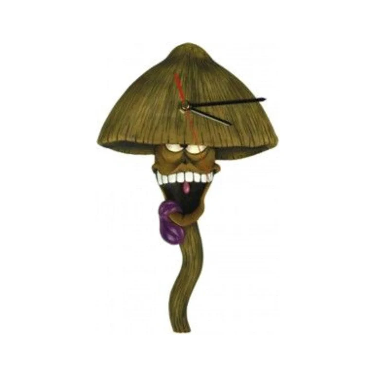 Cannabuds Wanduhr «Funguy»