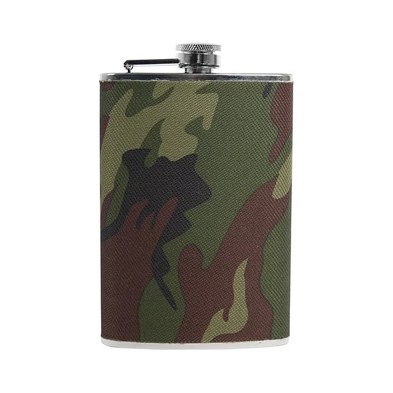Flachmann «Camouflage» 8 oz