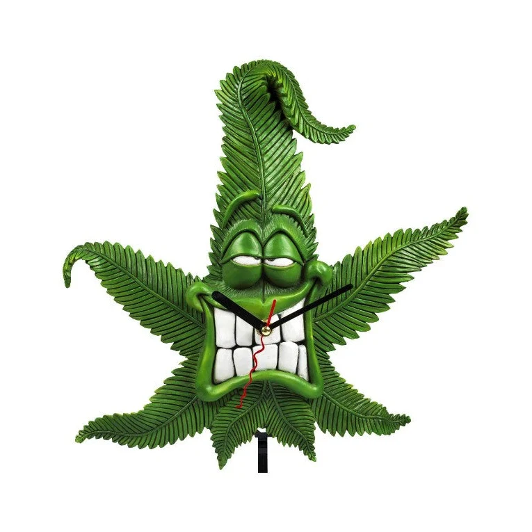Cannabuds Pendeluhr – Wanduhr