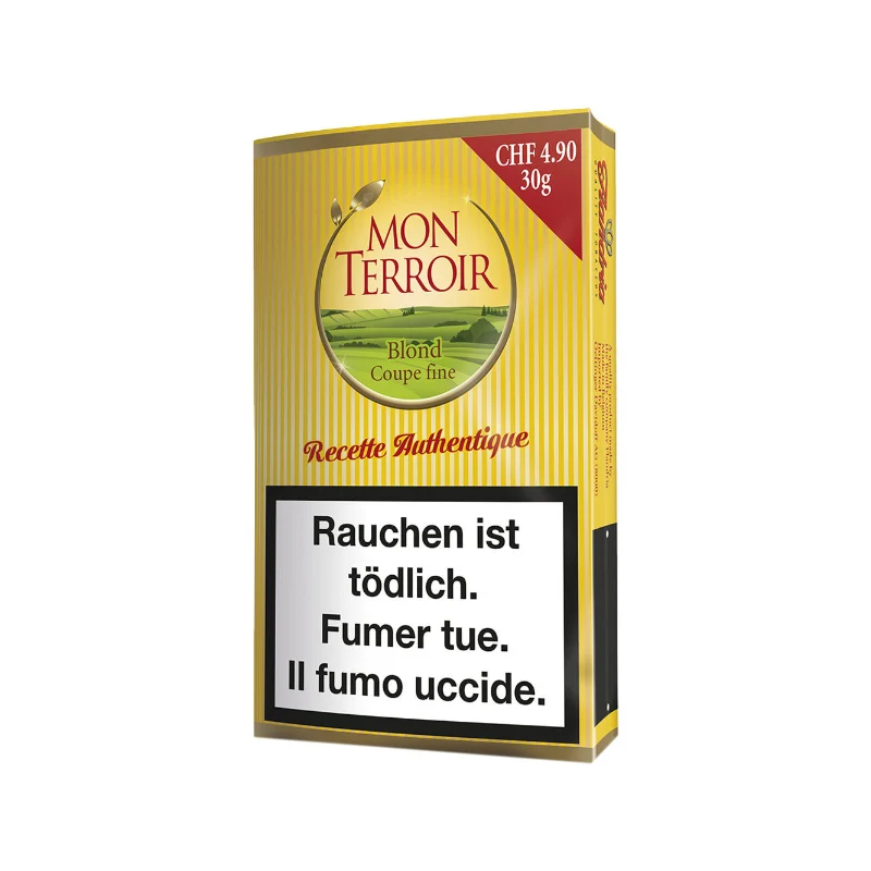 Flandria Mon Terroir Blond Tabak – Beutel (5 × 30 g)