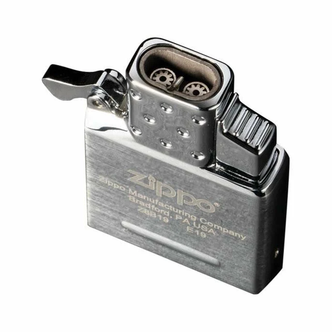 Zippo Gaseinsatz «2-Flame» – Gasfeuerzeug mit 2 Flammen