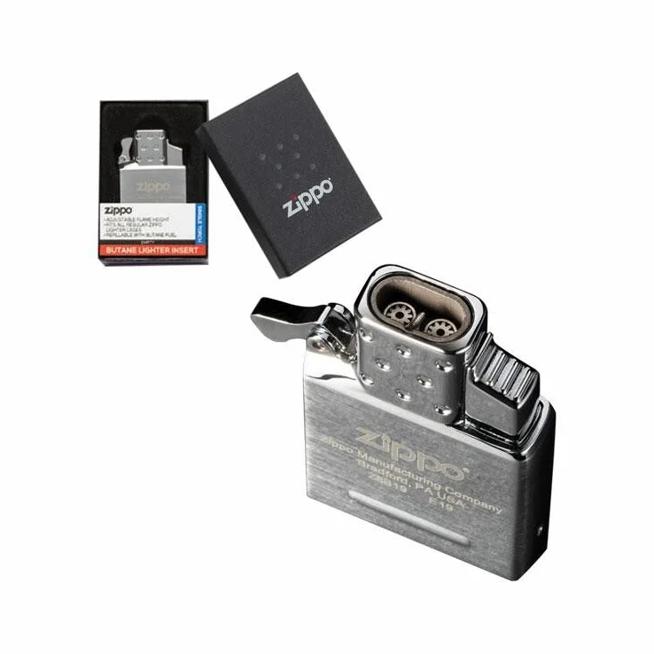 Zippo Gaseinsatz «2-Flame» – Gasfeuerzeug mit 2 Flammen