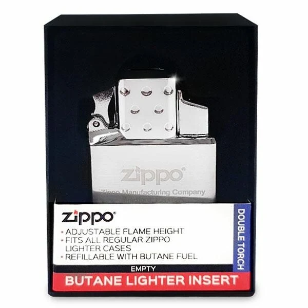 Zippo Gaseinsatz «2-Flame» – Gasfeuerzeug mit 2 Flammen