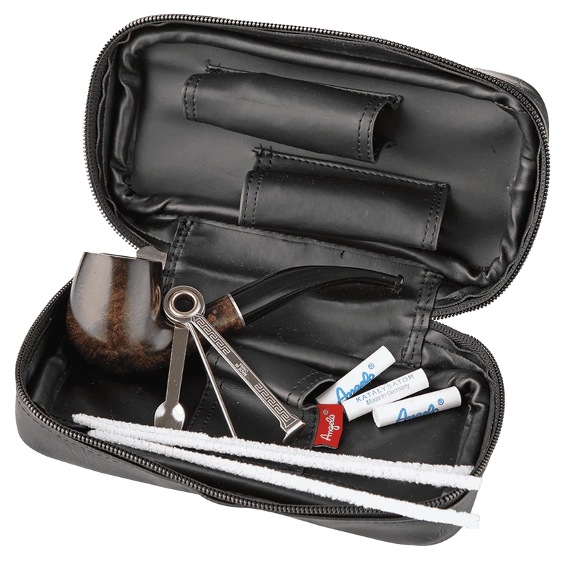 Angelo Pfeifen Einsteiger Set Tasche + Pfeife und Zubehör