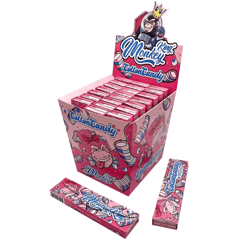Monkey King KS Slim Smell Pack Cotton Candy +Tips 14gr 32 Blatt