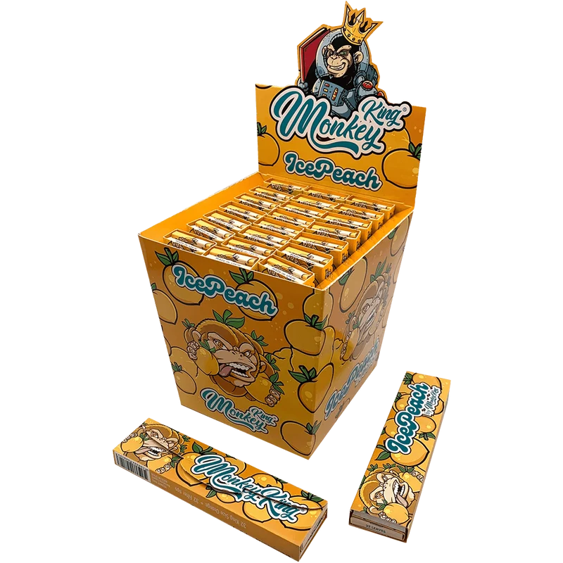 Monkey King KS Slim Smell Pack Peach +Tips 14gr 32 Blatt