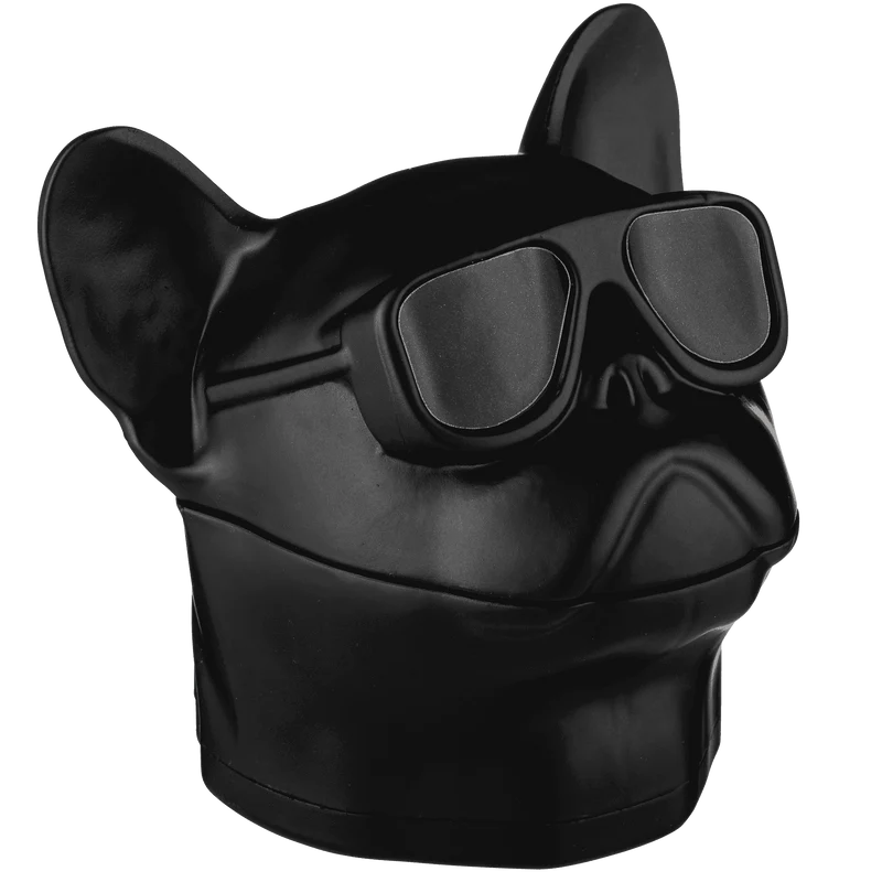 Super Heroes Grinder Hund mit Brille