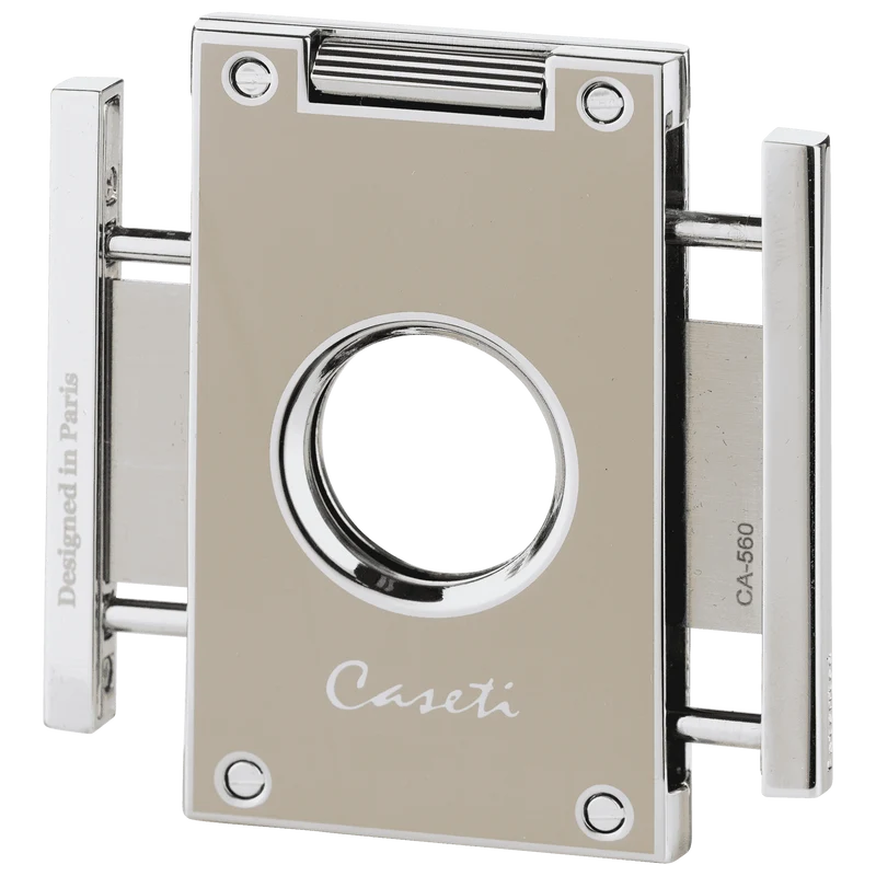 Caseti - Color Line - Zigarrenabschneider, 2 Klingen, Ring 56