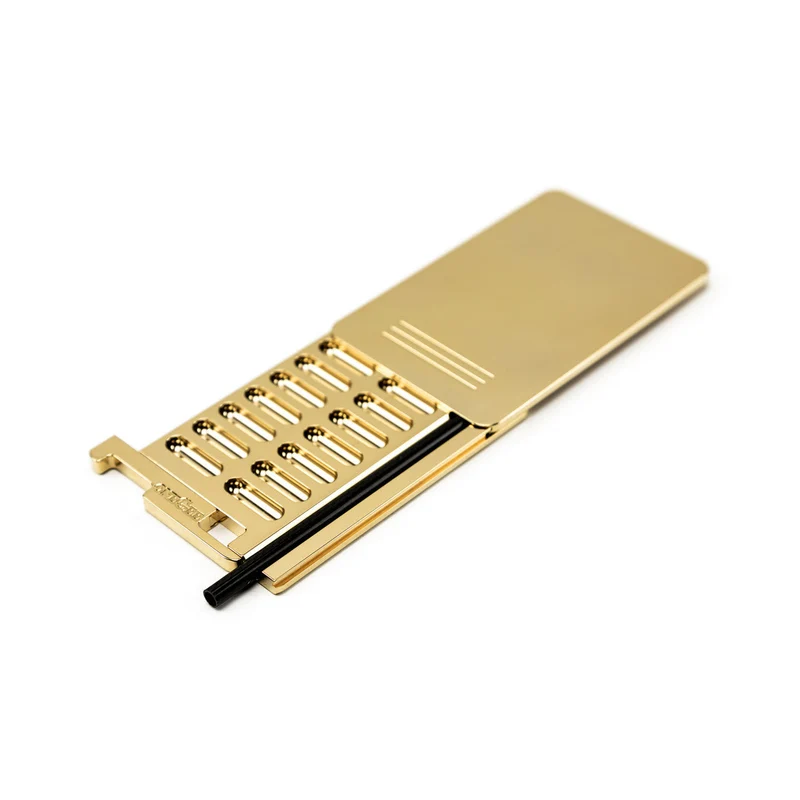 oneGee Secure Box Gold (24K) – Schnupfzubehör