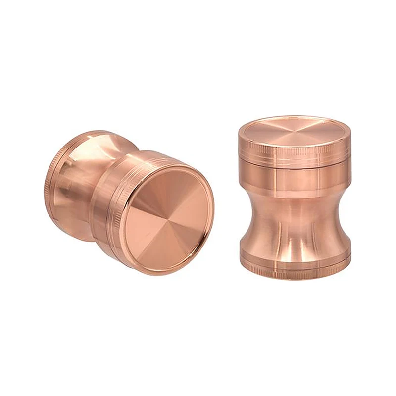 Metall Grinder 4-teilig 52 mm Roségold