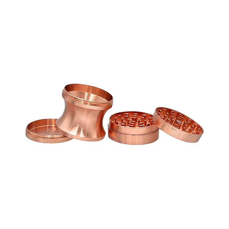Metall Grinder 4-teilig 52 mm Roségold