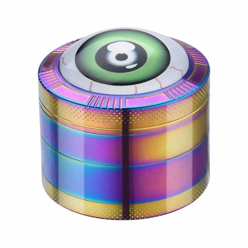 Grinder «Red Eyes Rainbow» 4-teilig 50 mm Grün
